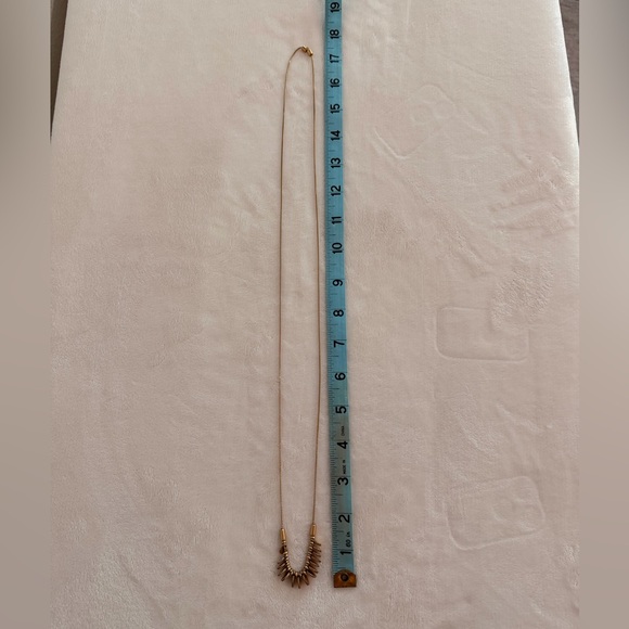 Madewell Vintage Gold Adjustable Necklace with Gold Discs - Picture 7 of 7